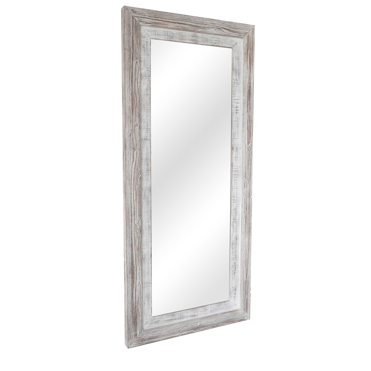 CVTMR1805 30 in. Carrigan Mirror, White