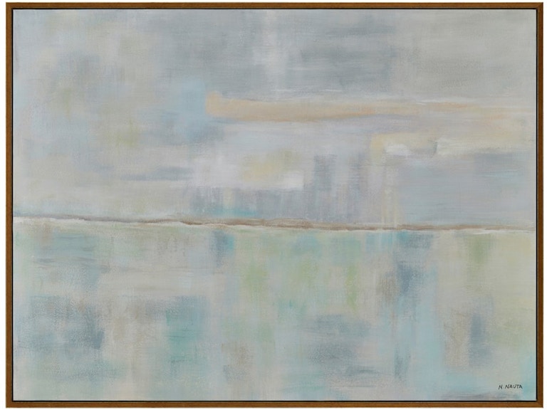 CVBZWF092 61.5 in. Dance At The Horizon Wall Art, Green & Blue