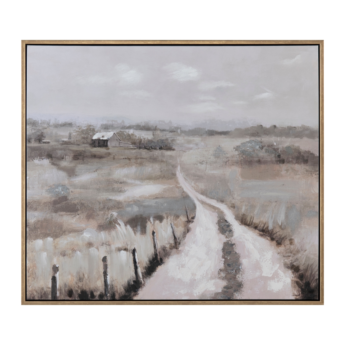 CVTOP3214 39.4 in. Westridge Canvas Art, Brown & Natural