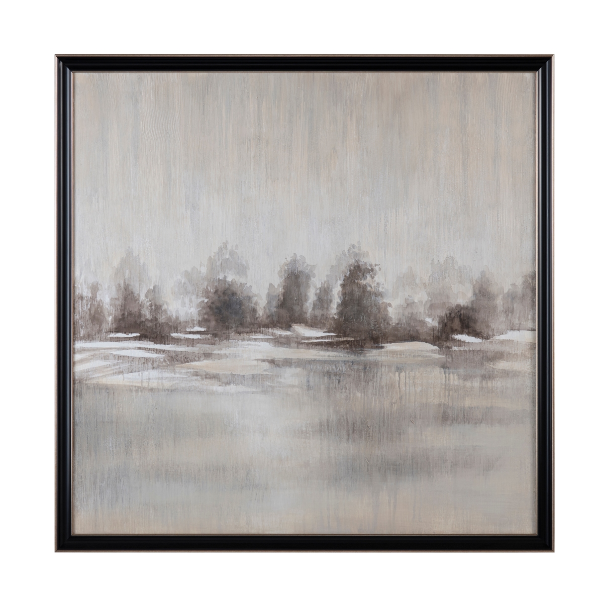 CVTOP3232 51.6 in. Shaded Escape Canvas Art, Grey & White