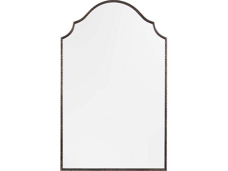 CVTMR1900BLACK 30 in. Waverly 1 Wall Mirror, Black