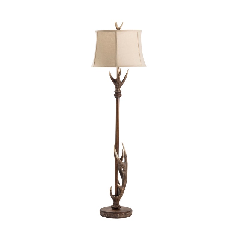 CVAVP1426 Montana Floor Lamp, Brown