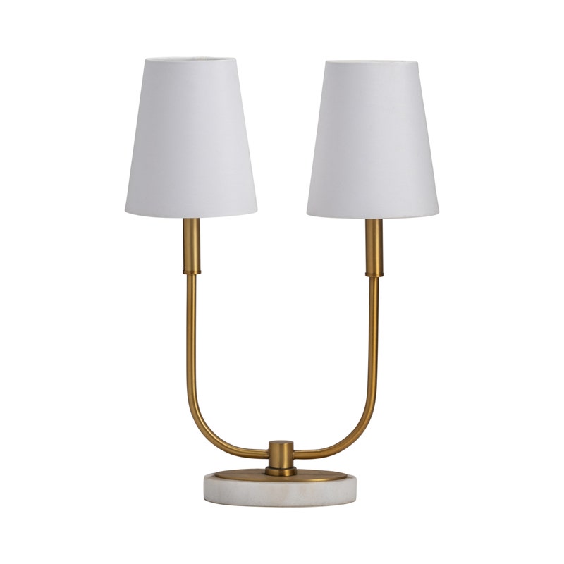 CVAER1551 Hale Double Light Task Lamp, Gold