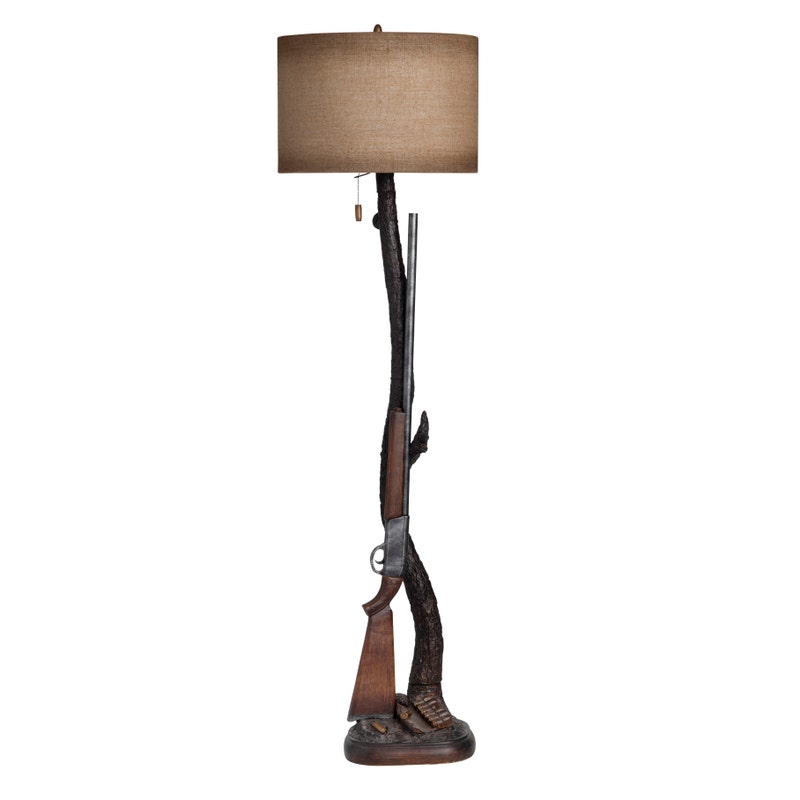 CVAVP1667 Huntington Floor Lamp, Brown