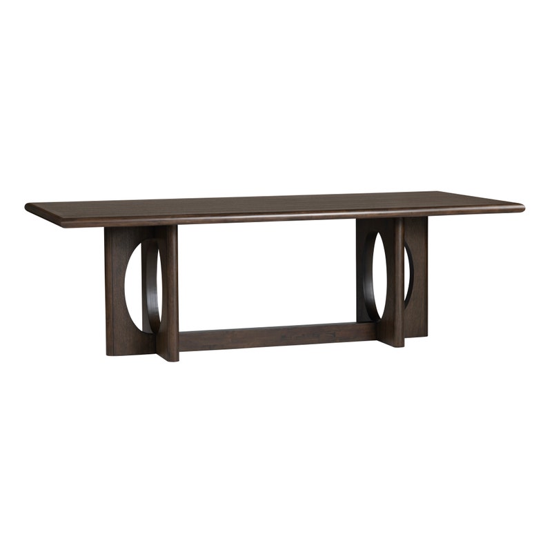 Crestview CVFVRD334 Bentley Rectangle Dining Table, Brown