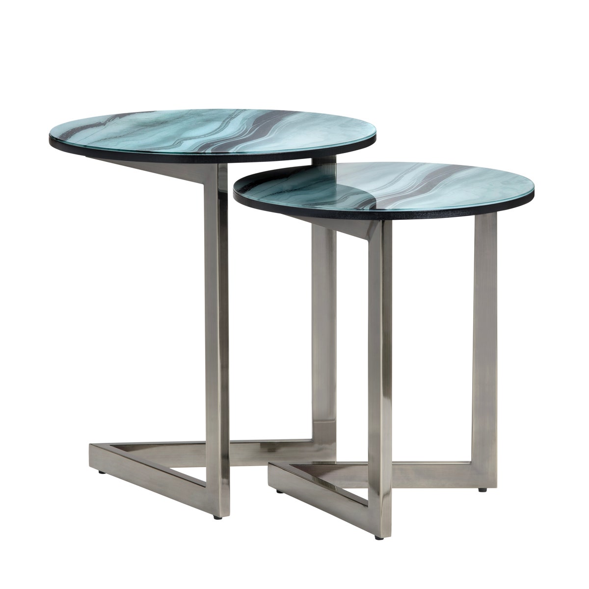 Crestview CVFZR6199 Nesting Tables - Set of 2