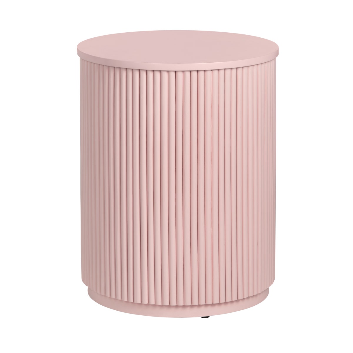 Crestview CVFDR1307 Astoria Accent End Table, Pink