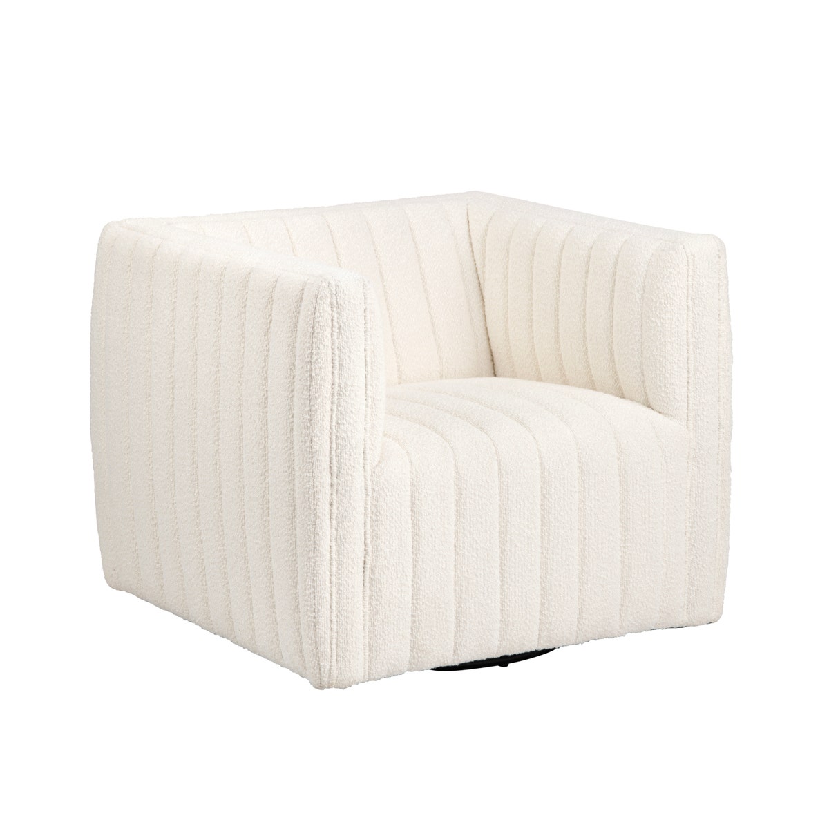 Crestview CVFZR6160 Maddison Accent Chair, White