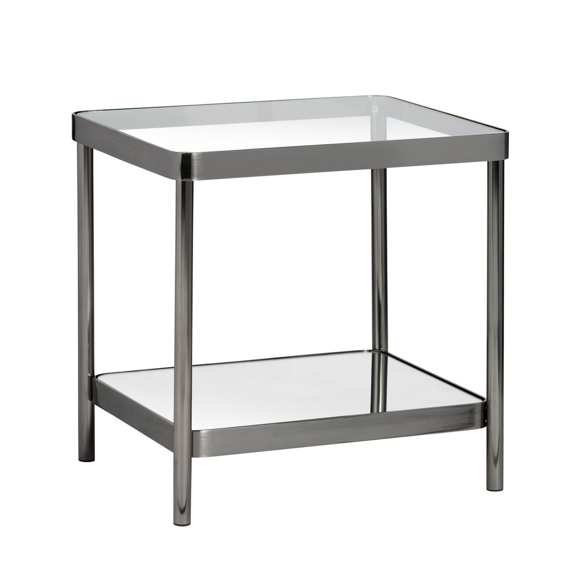 Crestview CVFZR6191 Lowery Accent End Table, Bronze