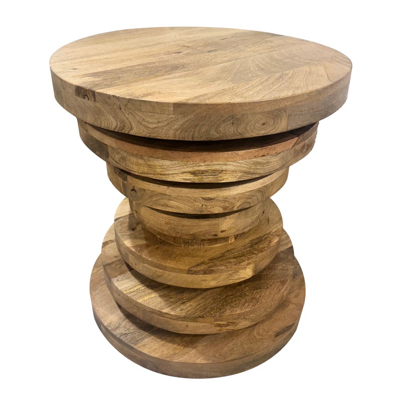 Crestview CVFNR5226 Weston Accent End Table, Brown