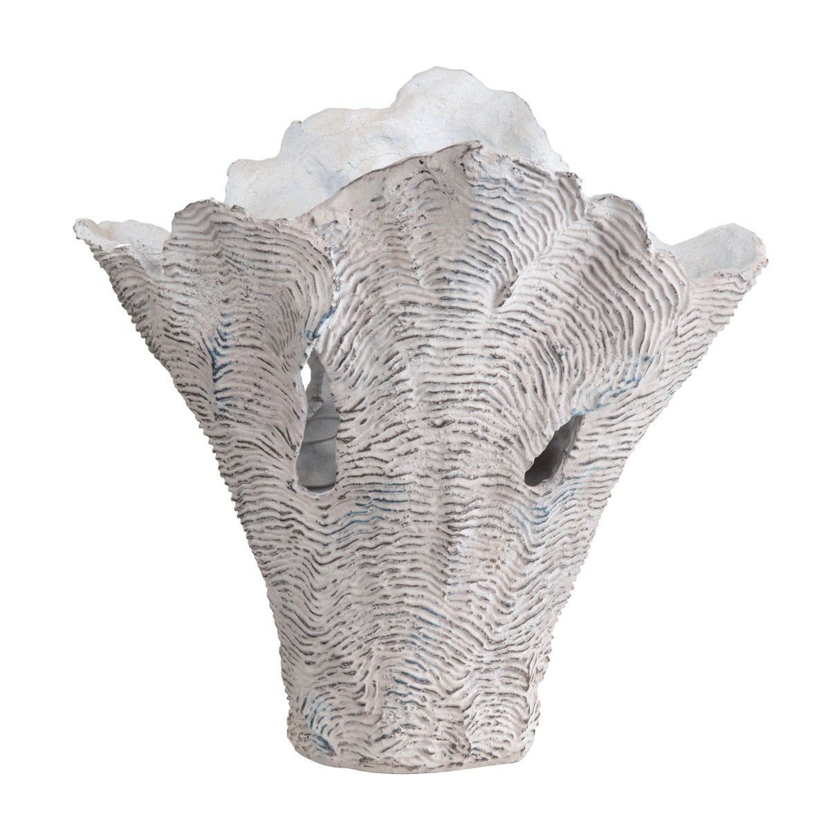 Crestview CVDZEP048L Deacon Large Statue Vase, White