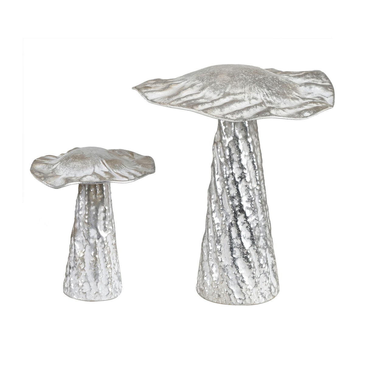 Crestview CVDZEP069 Metal Spring Objects, Sliver - 2 Piece