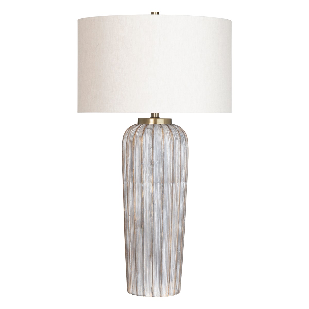 Crestview CVAP2829 Pascal Table lamp, Grey