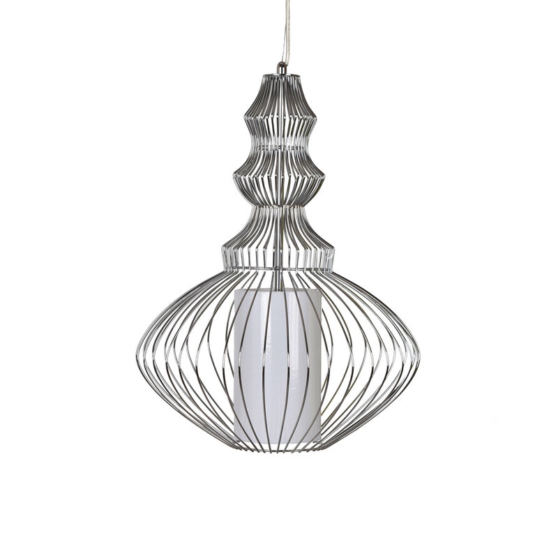 Crestview CVAER950 Spiridon Pendant, Silver