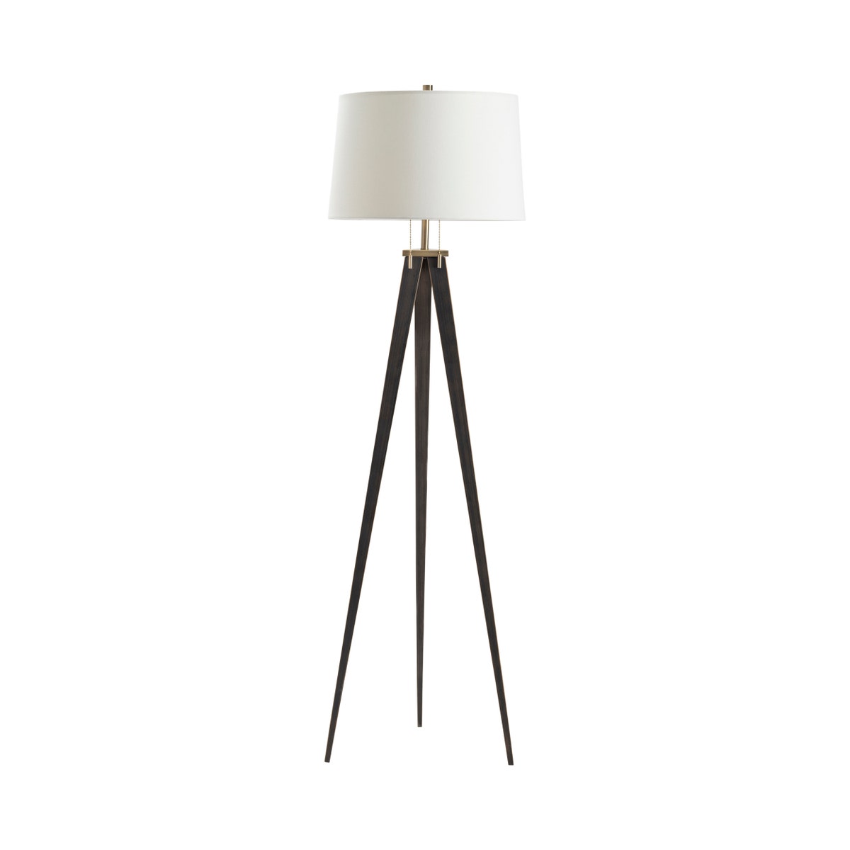 Crestview CVAZER041 Lennon Floor Lamp, Bronze & Gold