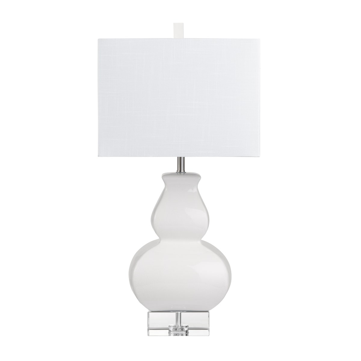 Crestview CVAZP101A 30 in. Ceramic Table Lamp with Shade