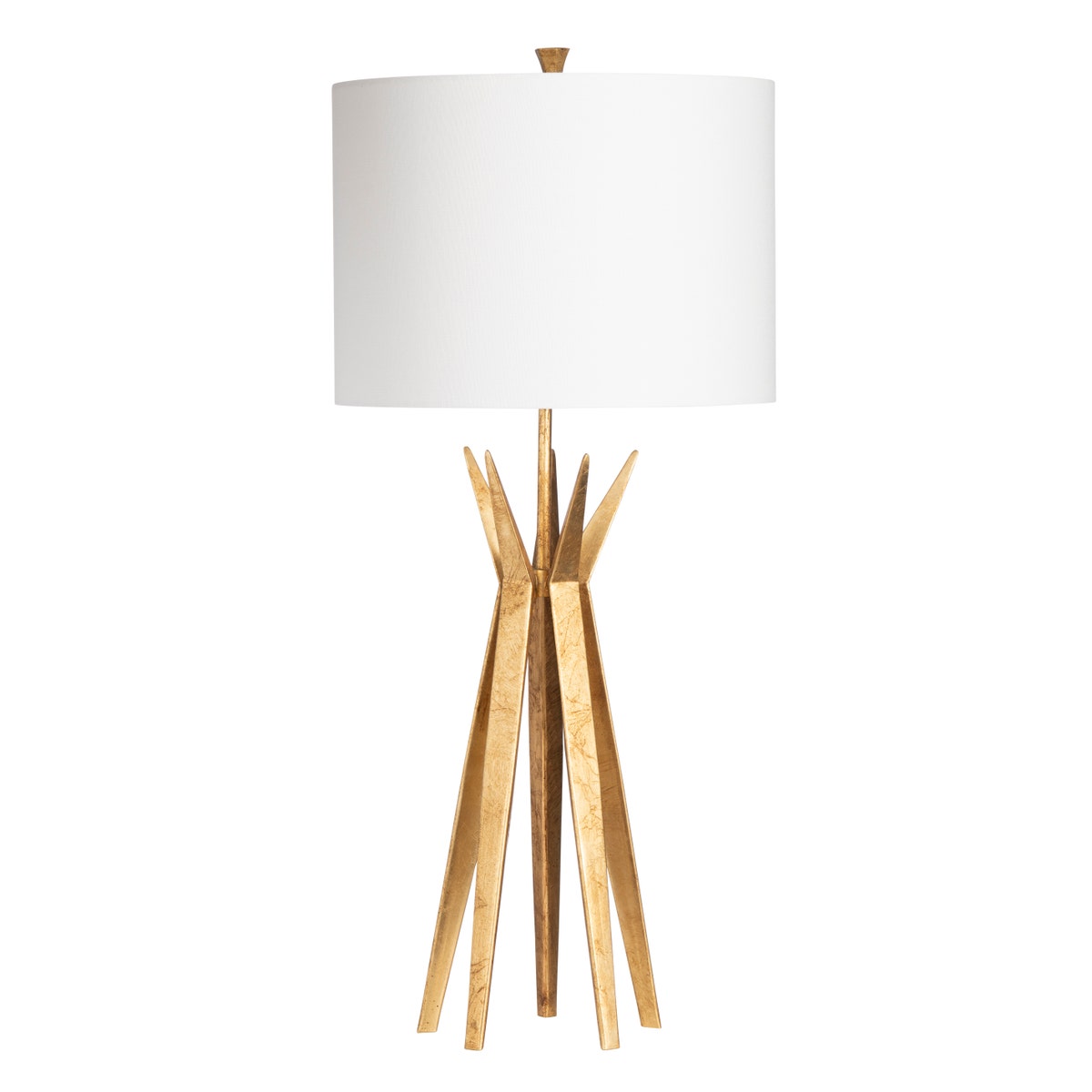 Crestview CVAER1851 Capri Table Lamp, Gold