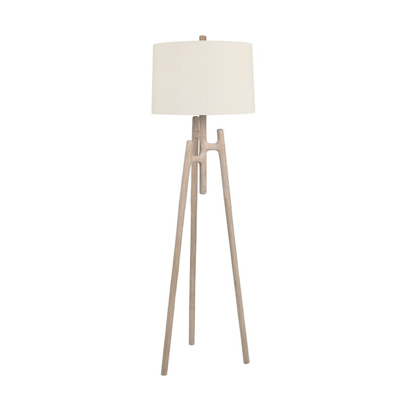 Crestview CVAVP2078 63 in. Resin Floor Lamp with Shade