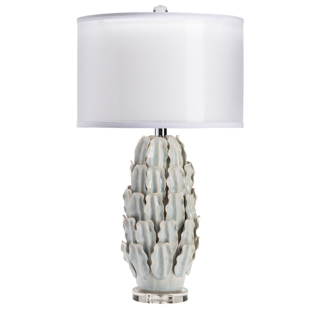 Crestview CVAP2481 Monticito Table Lamp, Grey