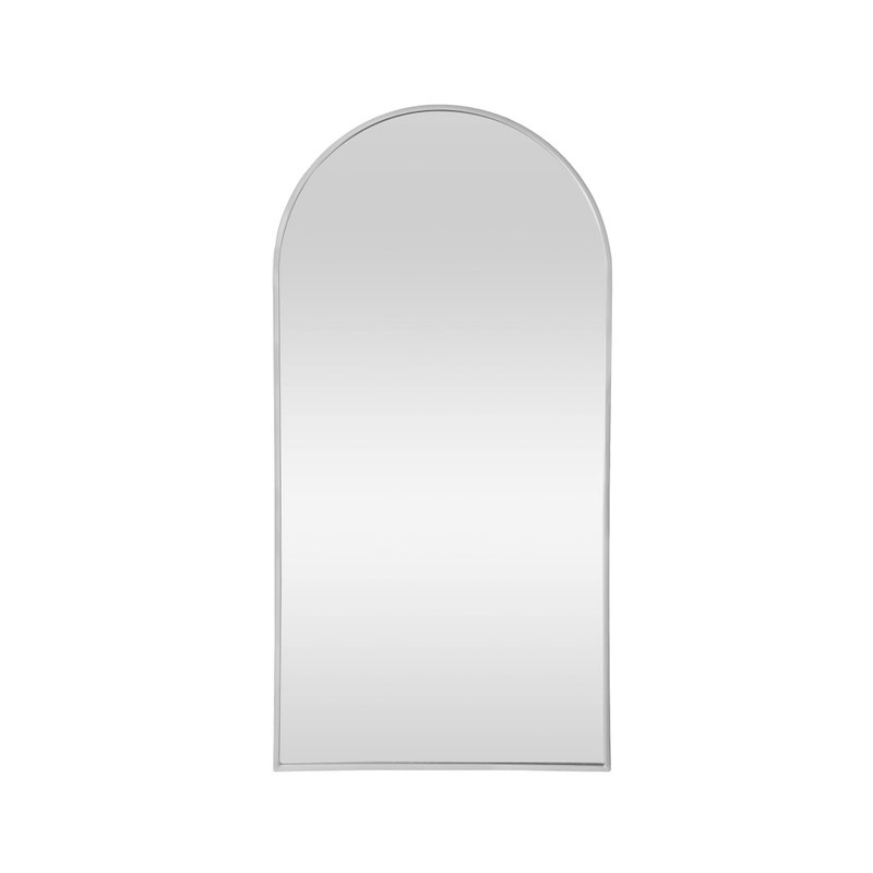 Crestview CVTMR1908SR Pierson Metal Wall Mirror, Silver