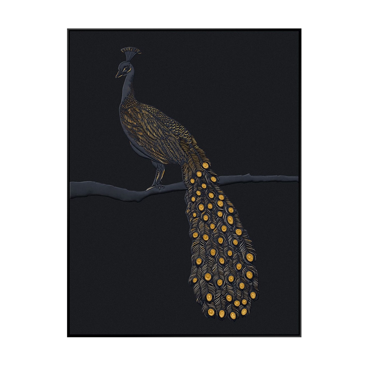 Crestview CVTOP3523 Tail Feathers Wall Art