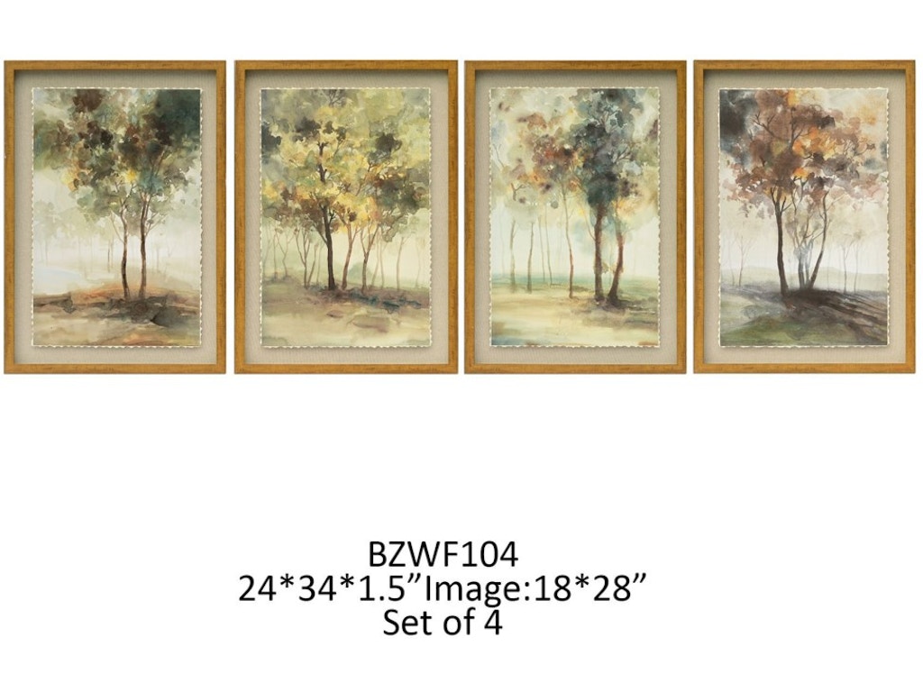 Crestview CVBZWF104 Indian Summer Wall Art