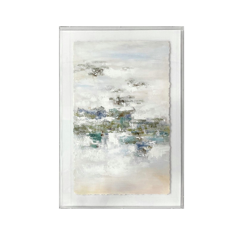 Crestview CVTOP3459 Adair 1 Wall Art, Green & Silver