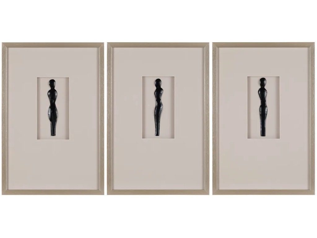 Crestview CVTOP3556 Tres Silhouettes Wall Art