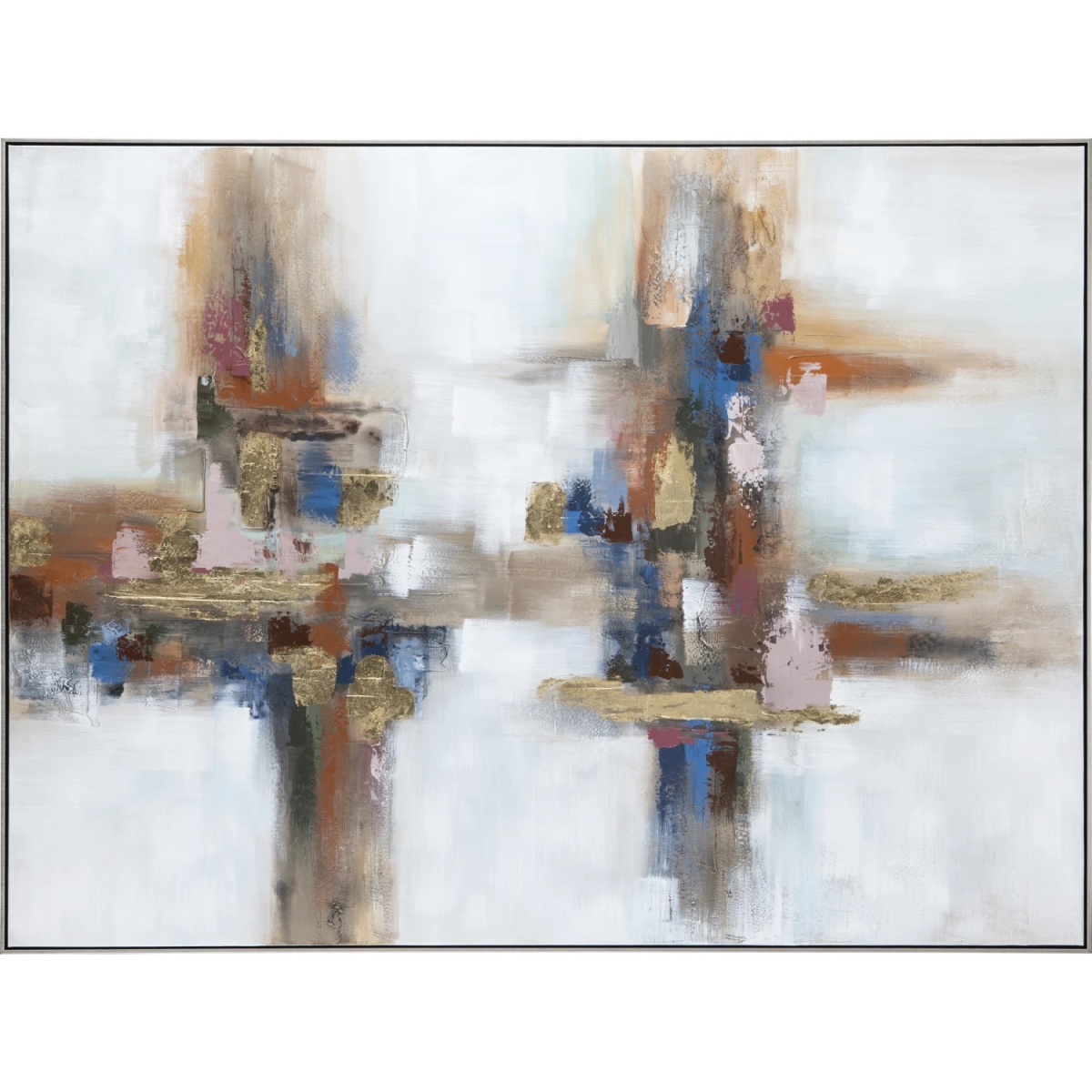 Crestview CVTOP3133 Frisco Abstract Canvas Painting - Multi Color
