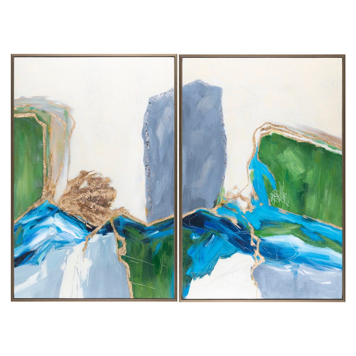 Crestview CVTOP3190 Leblanc Canvas Wall Art