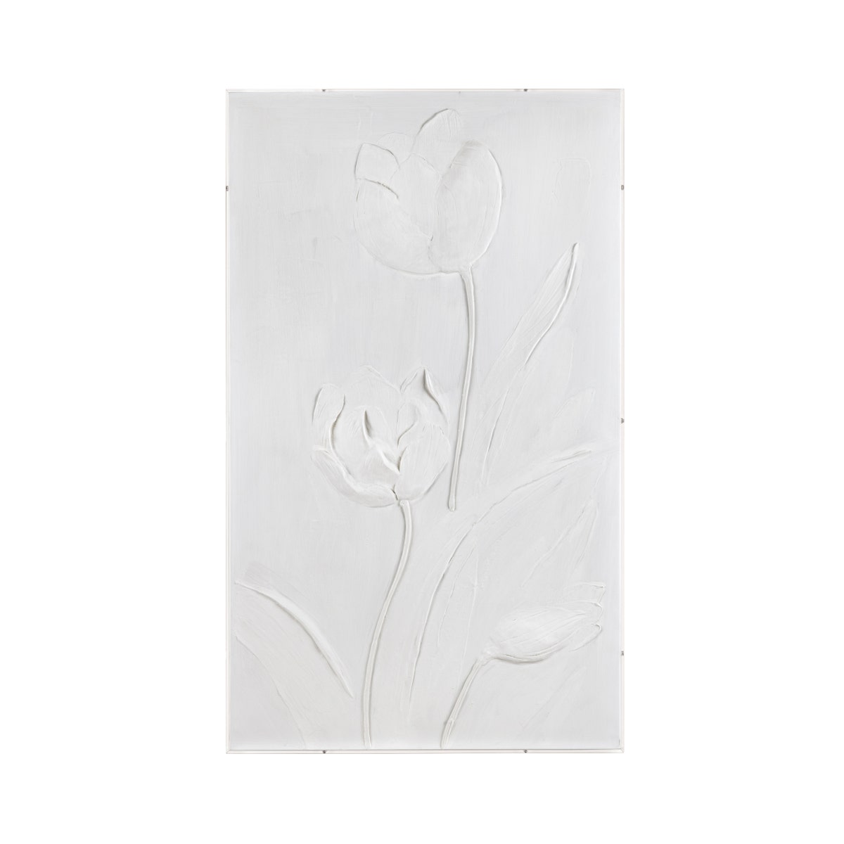 Crestview CVTOP3440 Blossoming 1 Wall Art, White