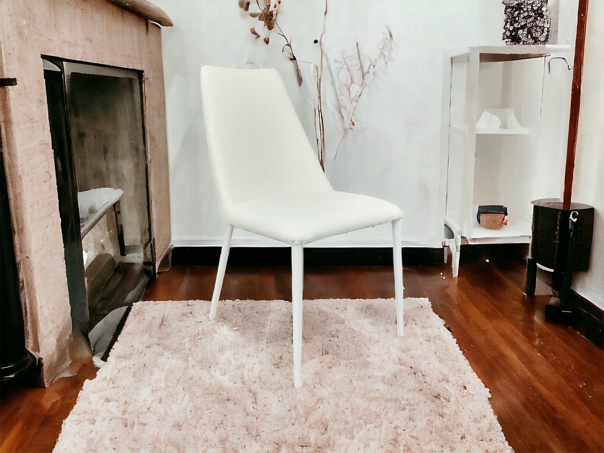 Picture of Casabianca Home TC-I205-WH Mia Dining Chair&#44; White