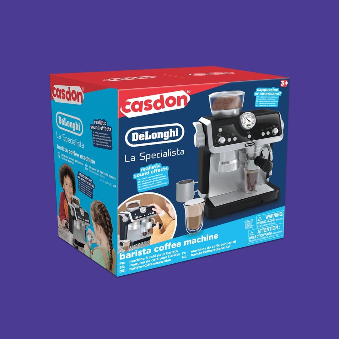 77052 Unisex DeLonghi Barista Coffee Machine Toy