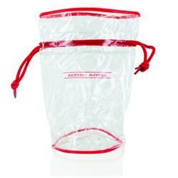 Picture of Adrien Arpel ADRIBAG Red & Clear Bag