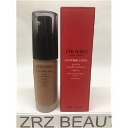 Picture of Shiseido SHSYSKFO8-Q Synchro Skin SPF20 Sunscreen Lasting Liquid Foundation - No.5 Neutral