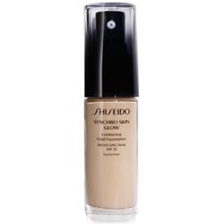 Picture of Shiseido SHSYSGFO5 1 oz Synchro Skin Glow Luminizing Fluid Foundation&#44; 4 Neutral