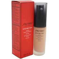 Picture of Shiseido SHSYSKFO12-Q 1 oz Synchro Skin SPF 20 Lasting Liquid Foundation, No.4 Golden