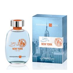 LNYMTS34 3.4 oz Lets Travel To New York Eau De Toilette Spray for Men -  Mandarina Duck