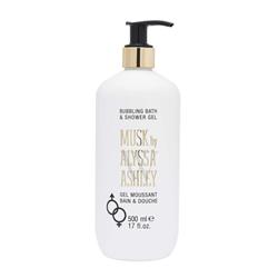 Picture of Alyssa Ashley ALMSG17 17 oz Musk Bubbling Bath & Shower Gel for Unisex