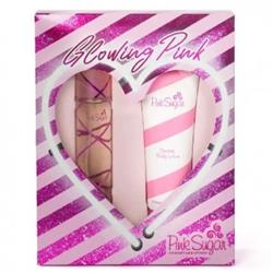 Picture of Aquolina PIK3A Pink Sugar Glowing Pink Sweet Addiction in Window Box Women Gift Set