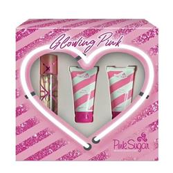 Picture of Aquolina PIK2A Pink Sugar Glowing Pink Sweet Women Addiction Set