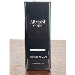 Armani Code EDT Spray for Men - 0.5 oz