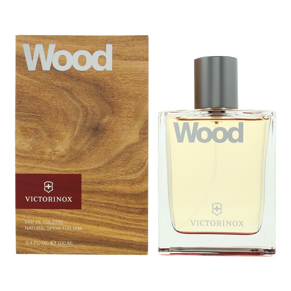 WOOMTS33 3.3 oz Wood Eau De Toilette Spray for Men -  Victorinox Swiss Army