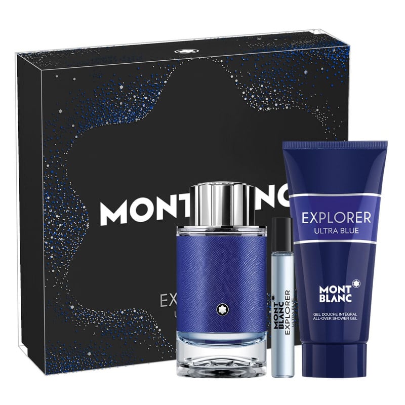 EXUM2C-A Explorer Ultra Blue & Mont Blanc Set for Men -  Montblanc