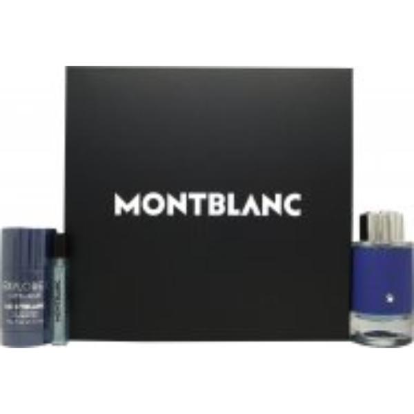 EXUM1A-A Explorer Ultra Blue & Mont Blanc Set for Men -  Montblanc