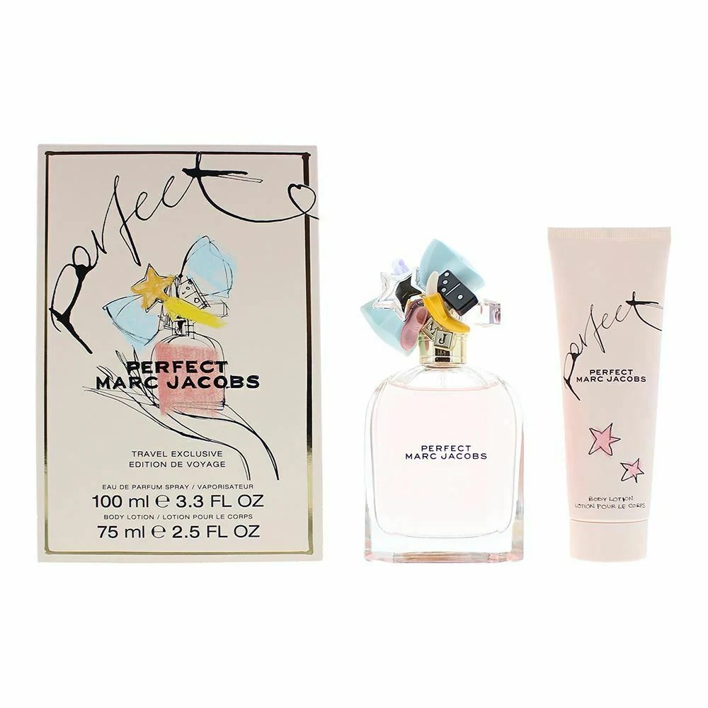 Picture of Marc Jacobs MJT3 3.3 x 2.5 oz Perfect & Marc Jacobs Set