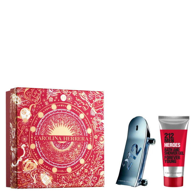 Picture of Carolina Herrera 2HFM1B 212 Heroes Forever Young & Carolina Herrera Gift Set for Mens