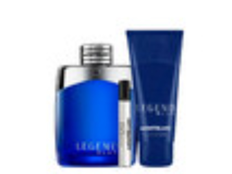 Picture of Montblanc MLUM1-A Legend Blue Fragrance Gift Set for Men - 3 Piece