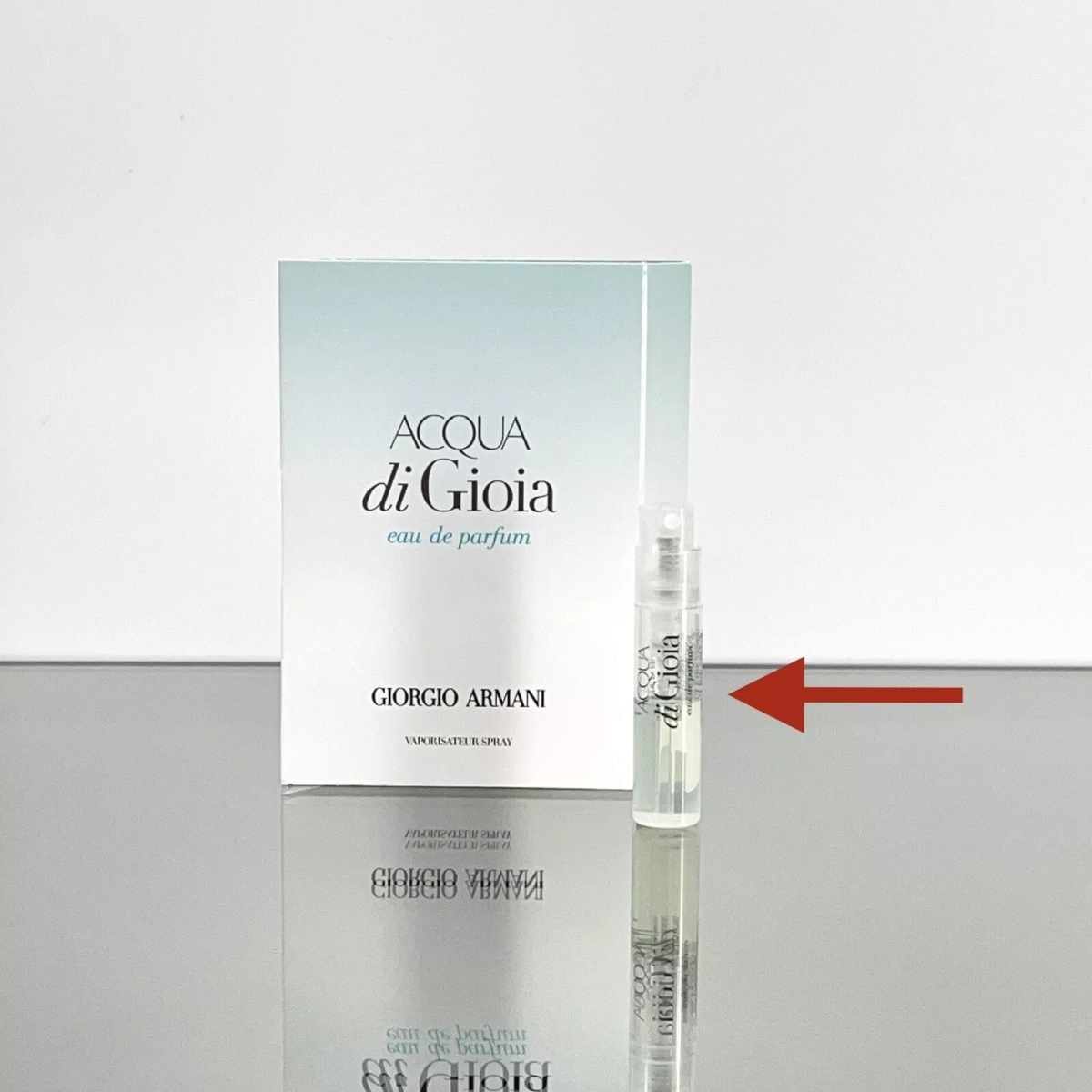 Picture of Giorgio Armani ACQESV 0.04 oz Acqua Di Gioia & Giorgio Armani EDP Spray Vial for Womens
