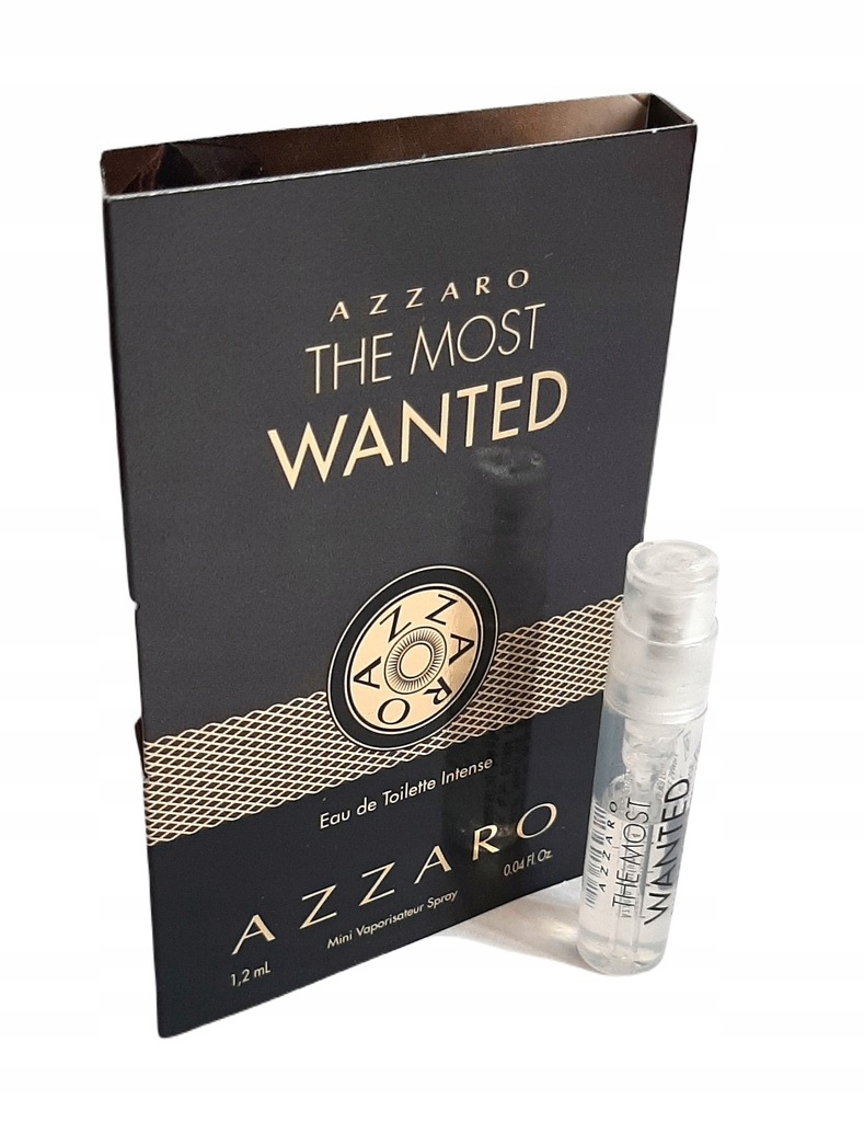 Picture of Azzaro AWIMTSV 0.04 oz Azzaro The Most Wanted EDT Spray Intense Vial for Men